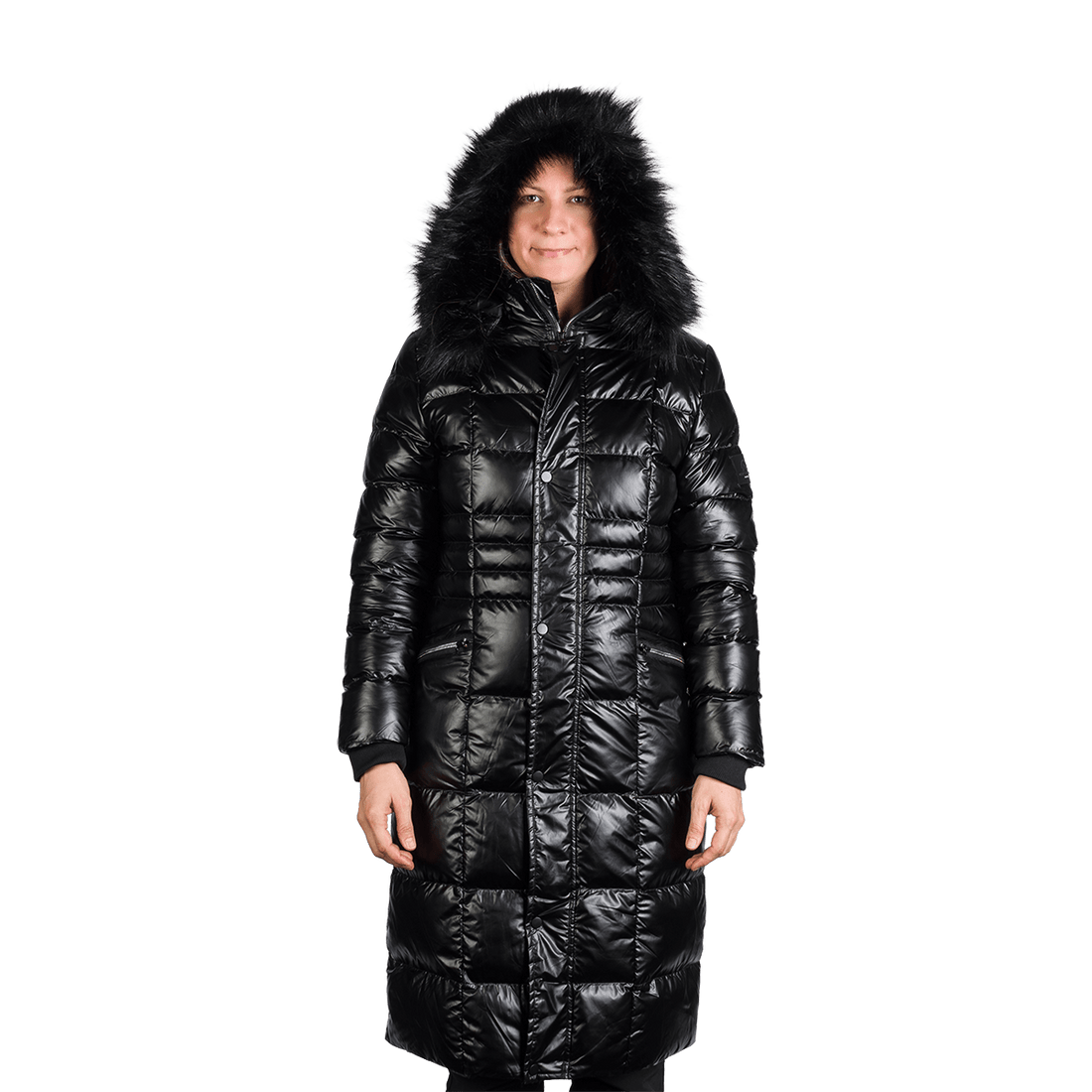 BU-6273SP women's long trendy insulated jacket STARLA