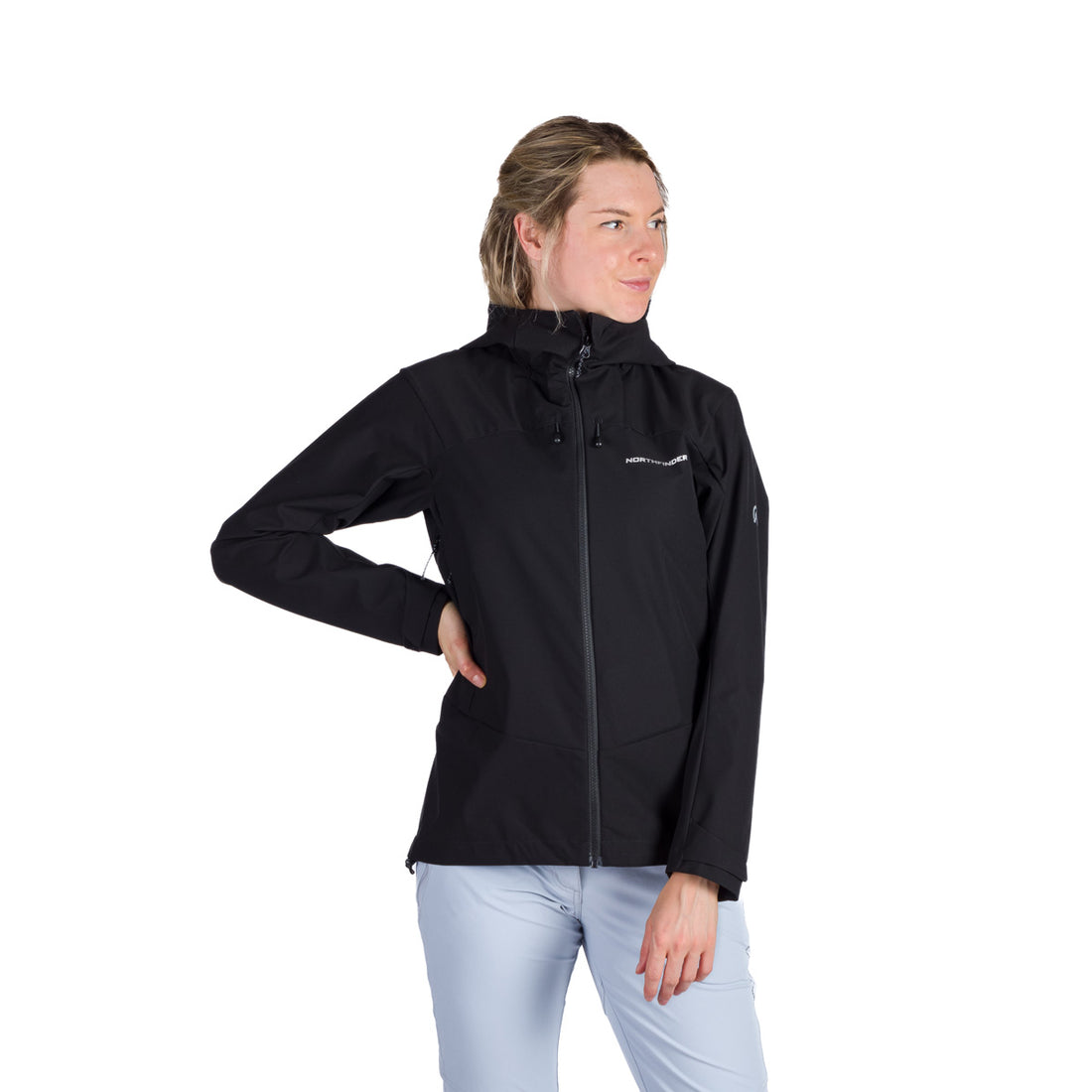 BU-6291OR women's outdoor windproof mountain performance softshell 3L jacket TRISHA