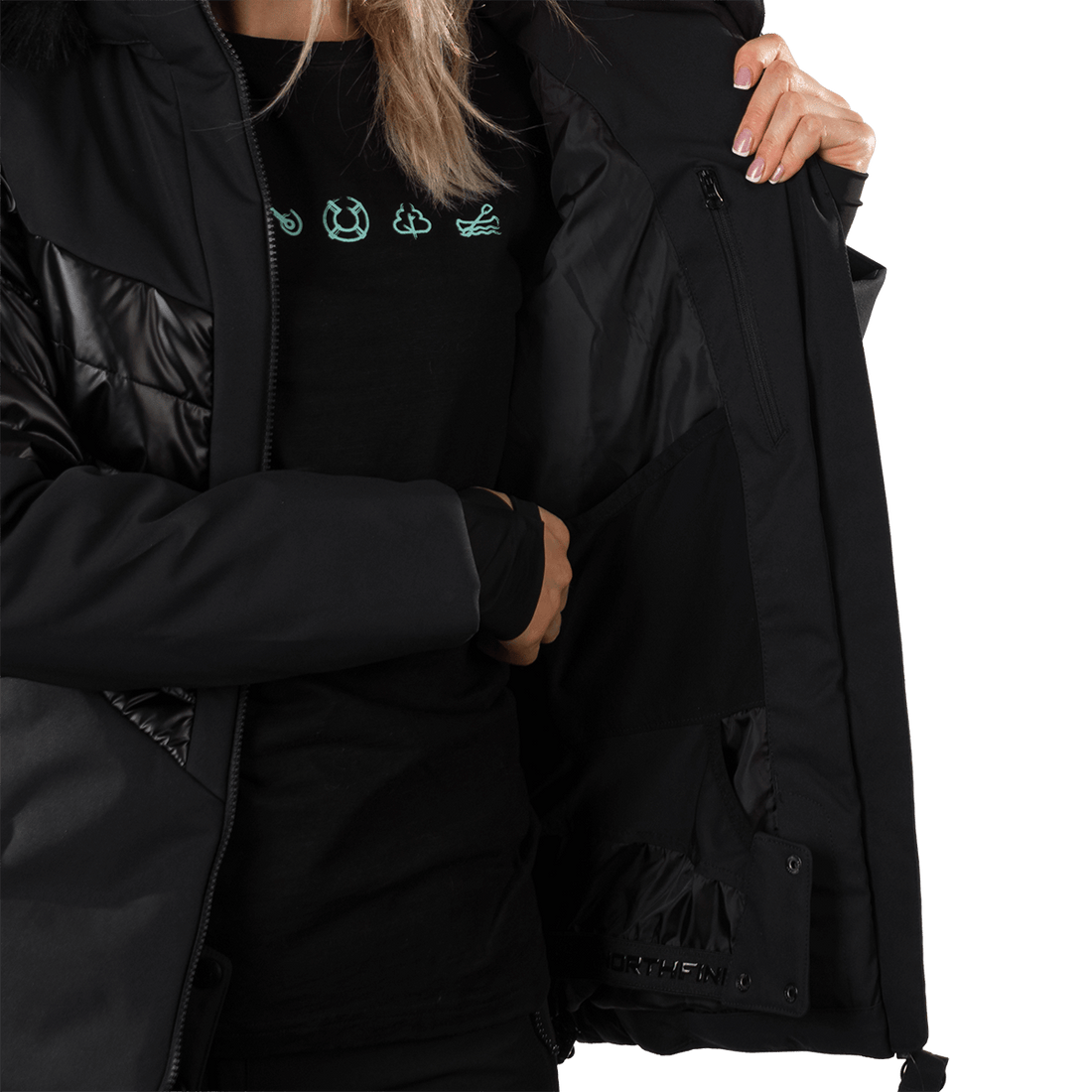 BU-6348SNW women's ski trendy comfort jacket insulated MADDISON