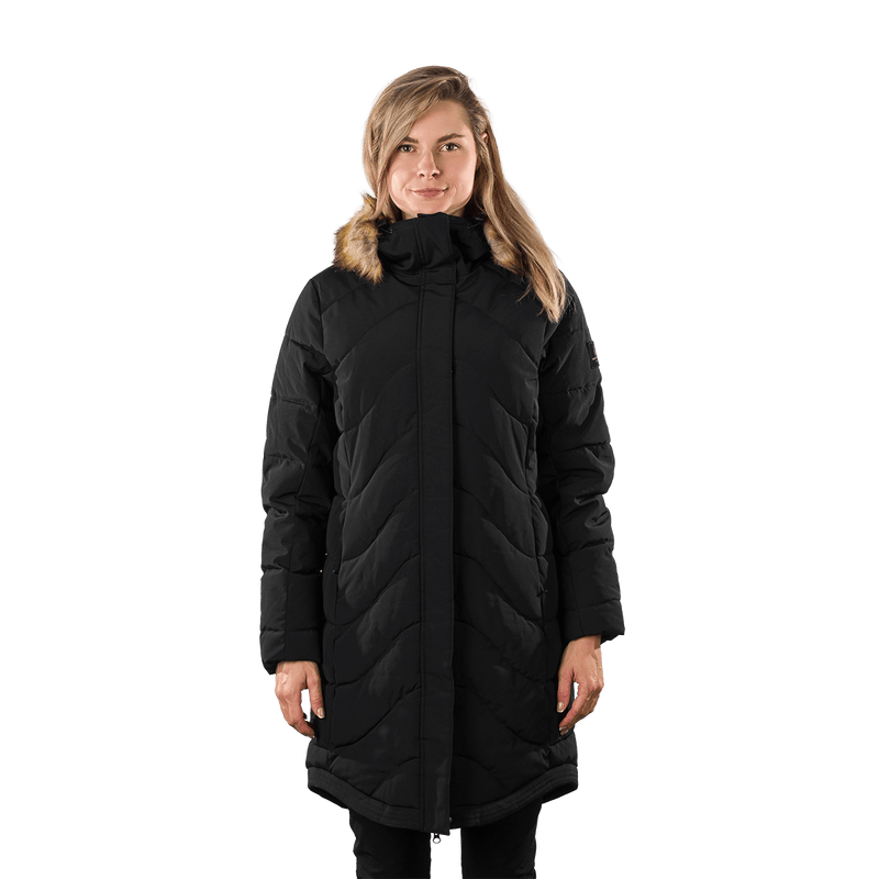 BU-6360SP women's insulated jacket long style RAELYNN