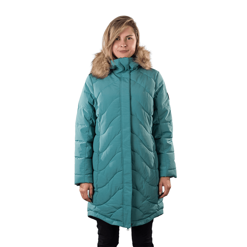 BU-6360SP women's insulated jacket long style RAELYNN