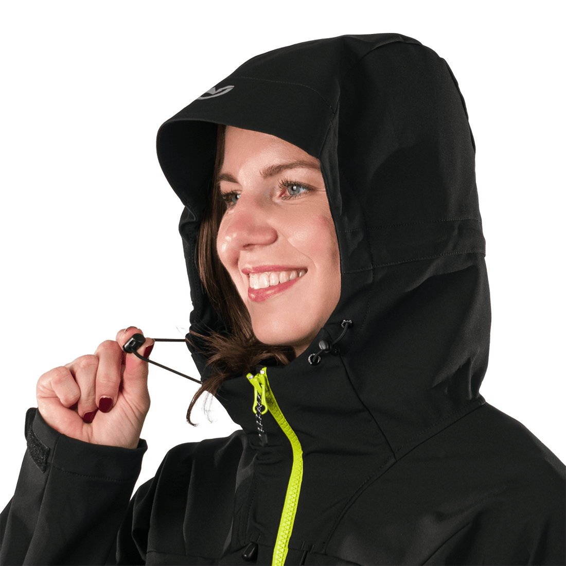 BU-6398OR women's outdoor softshell jacket 3L DAMARIS