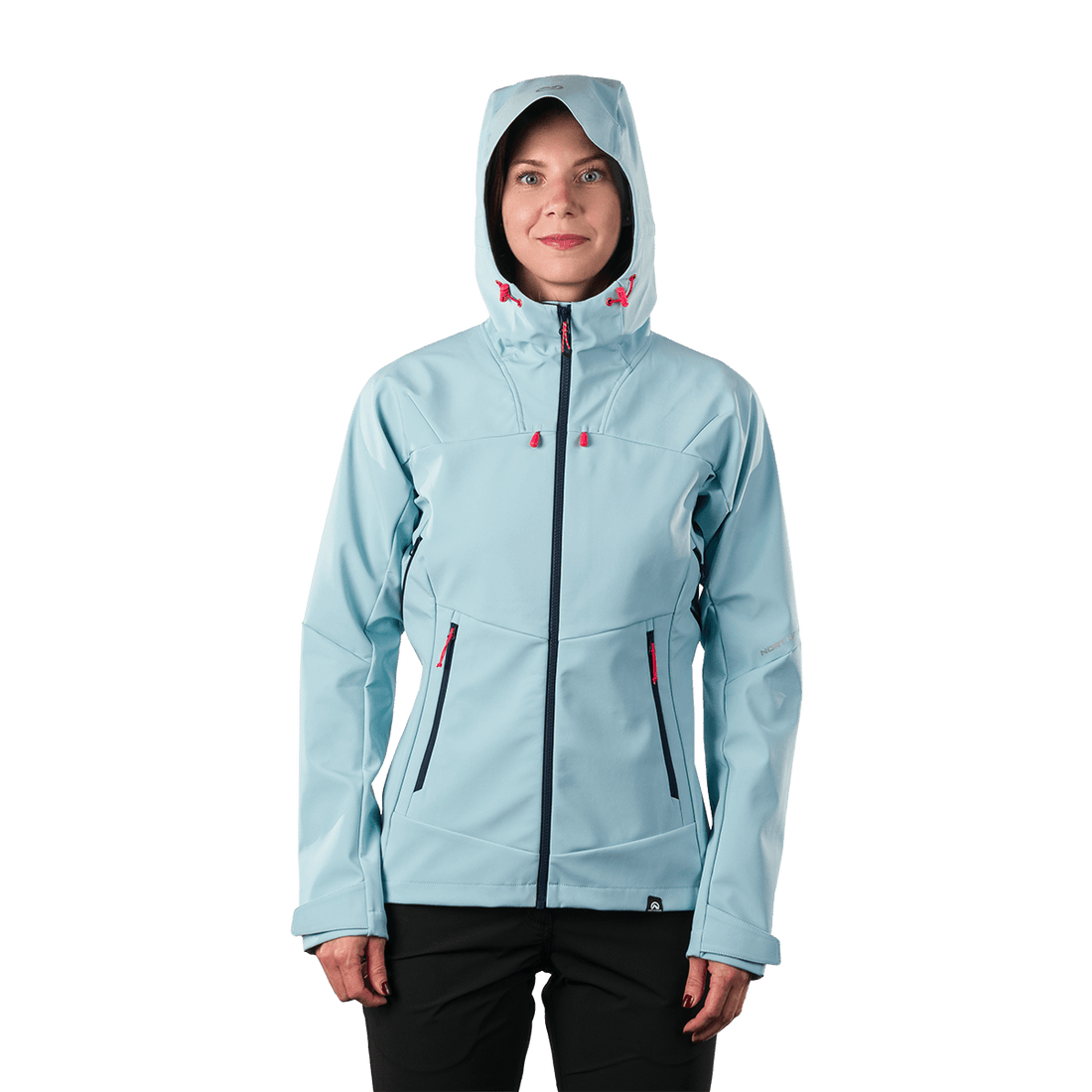 BU-6398OR women's outdoor softshell jacket 3L DAMARIS