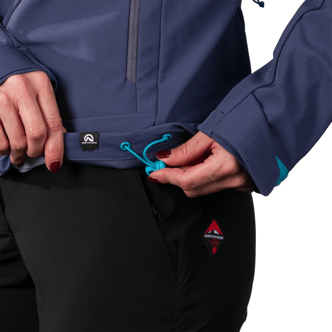BU-6398OR women's outdoor softshell jacket 3L DAMARIS