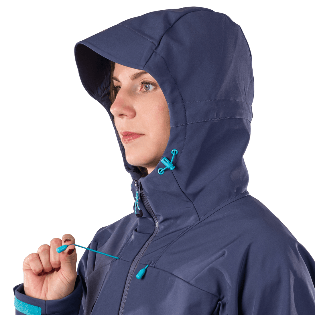 BU-6398OR women's outdoor softshell jacket 3L DAMARIS