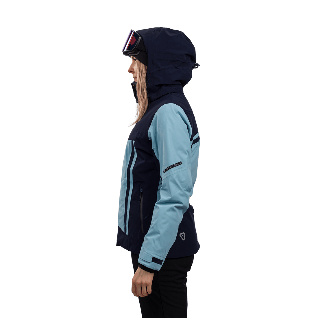 BU-6422SNW women's ski technical jacket fully featured AMALIA