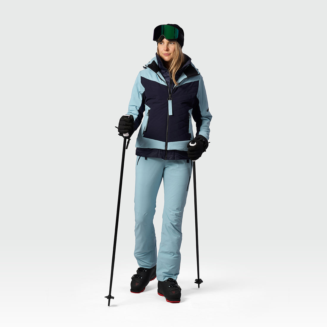 BU-6423SNW women's ski technical trendy insulated jacket NOELLE