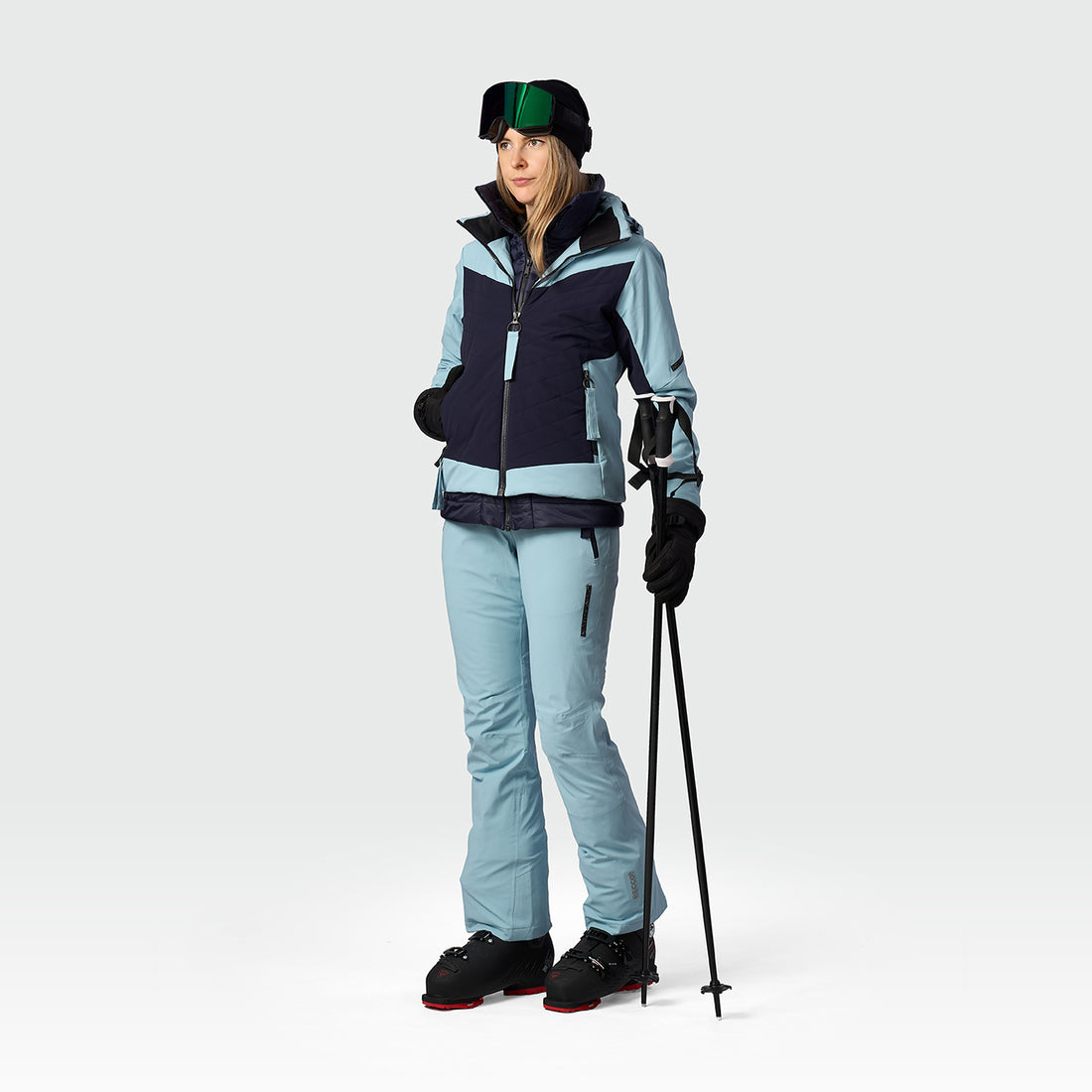 BU-6423SNW women's ski technical trendy insulated jacket NOELLE