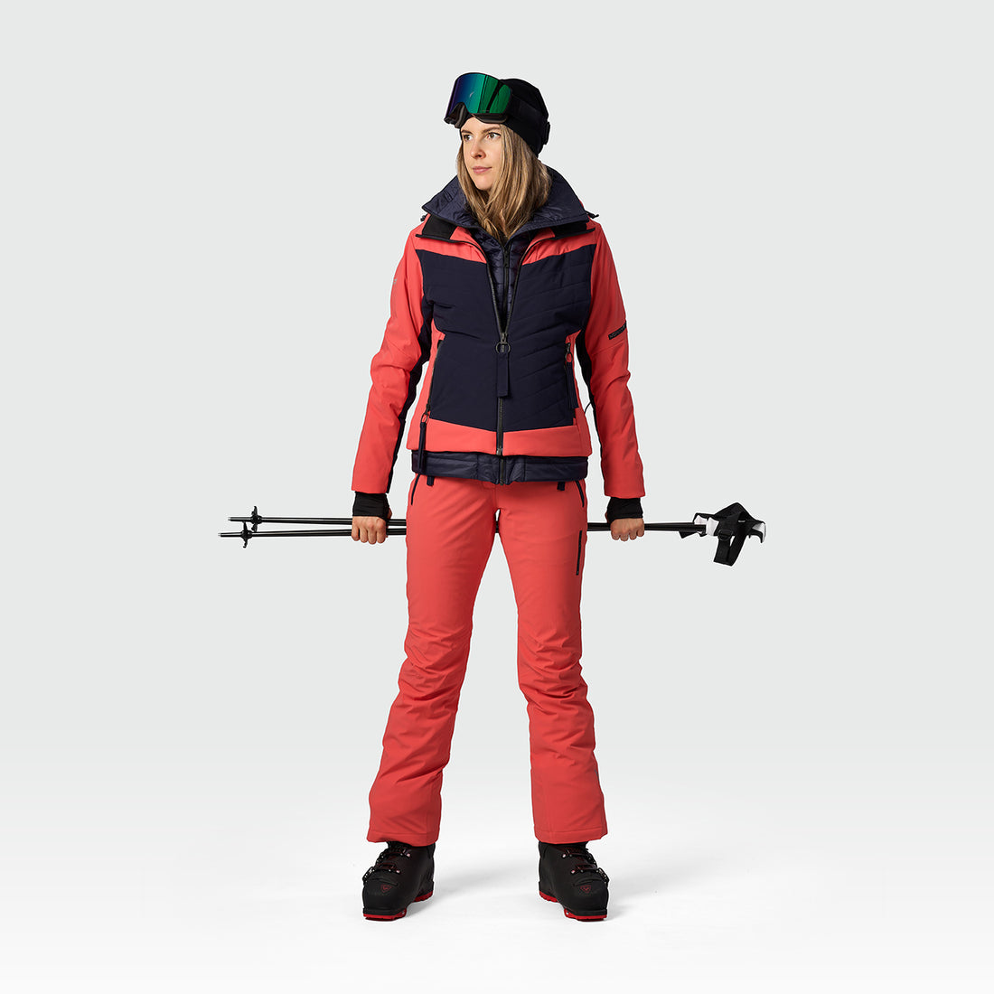 BU-6423SNW women's ski technical trendy insulated jacket NOELLE