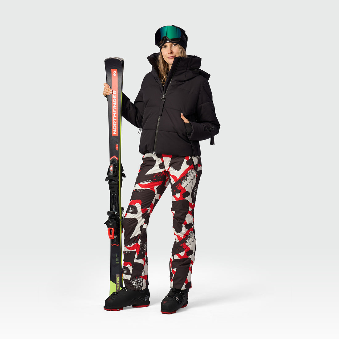 BU-6424SNW women's ski trendy jacket insulated LOUISA