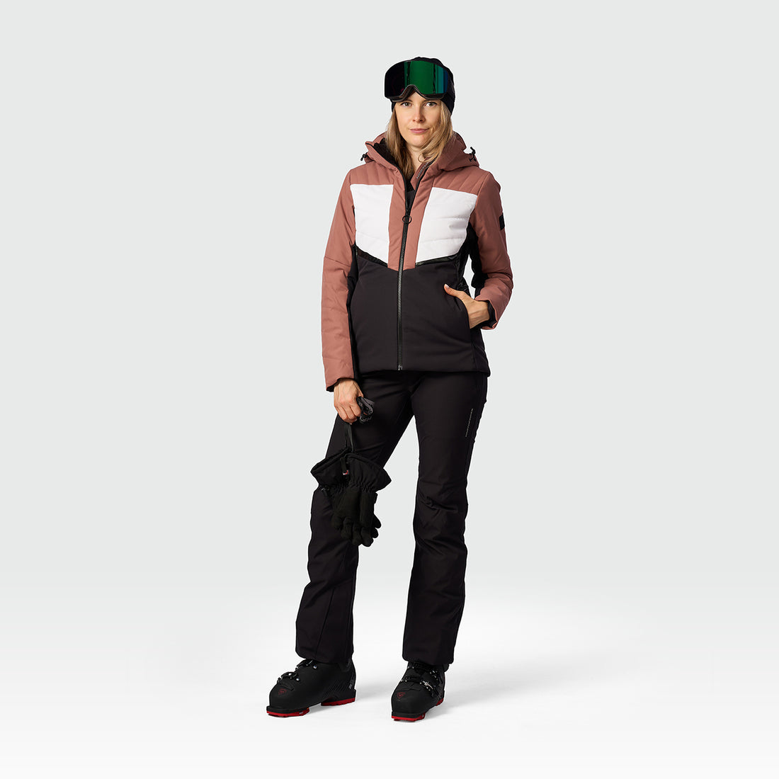 BU-6425SNW women's ski insulated trendy jacket OLA