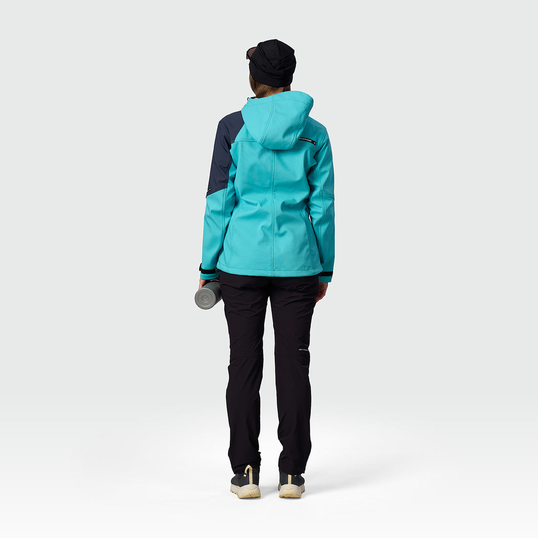 BU-6450OR women's outdoor hoody softshell jacket 3L TRIANN