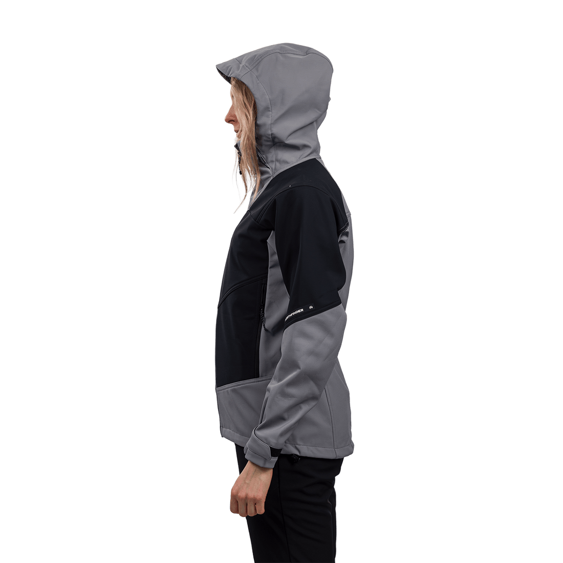 BU-6450OR women's outdoor hoody softshell jacket 3L TRIANN