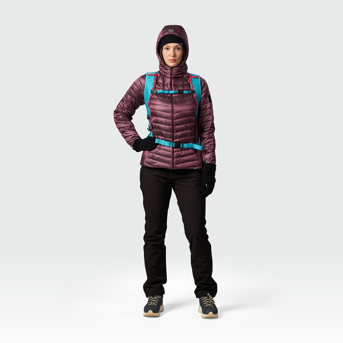 BU-6453OR women's outdoor light insulated jacket MARCELA