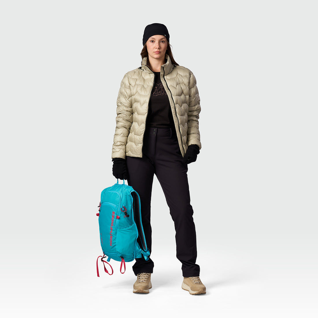 BU-6454OR women's outdoor insulated jacket JUANA