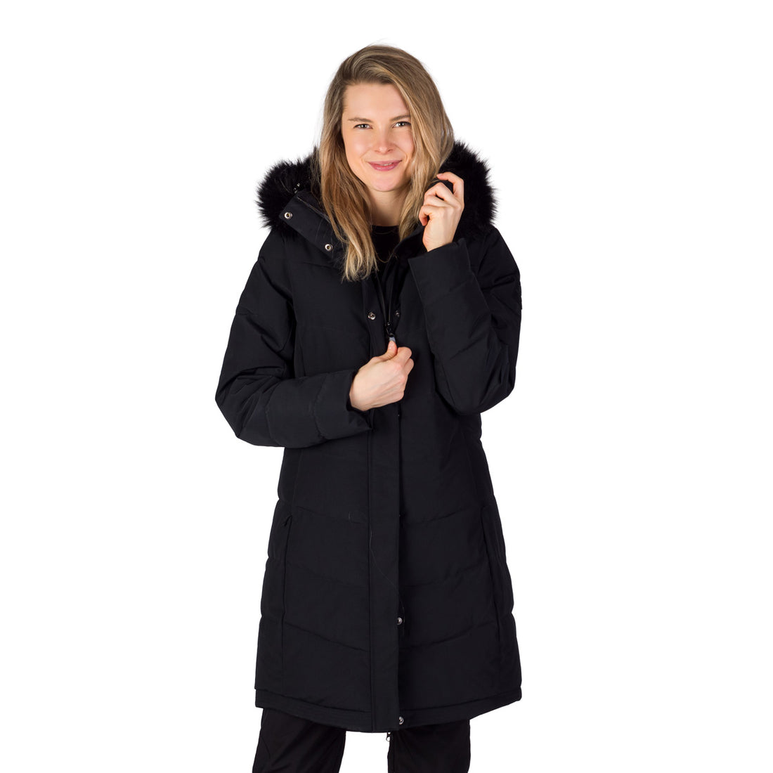 BU-6463SP women's insulated jacket long style TRYAN
