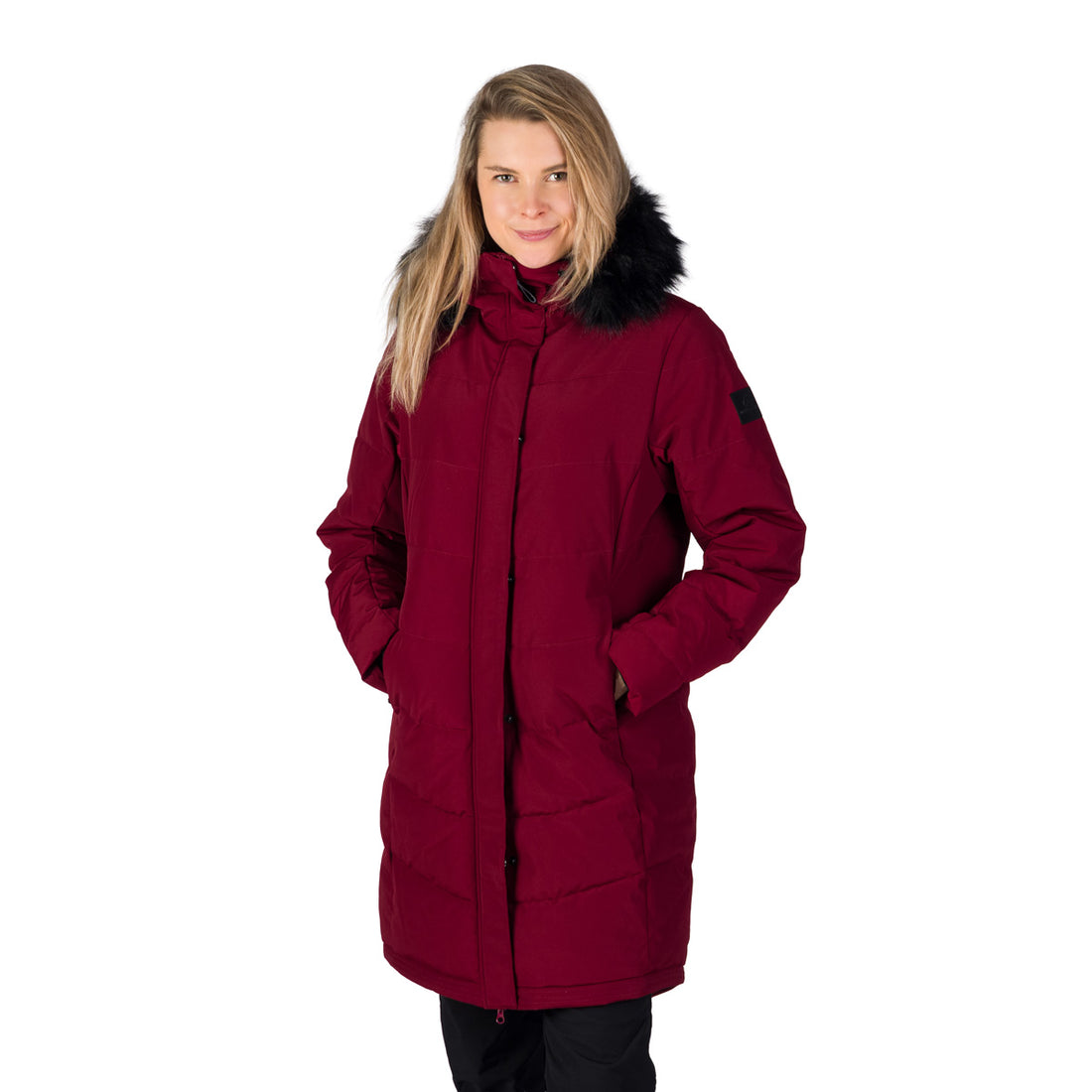BU-6463SP women's insulated jacket long style TRYAN