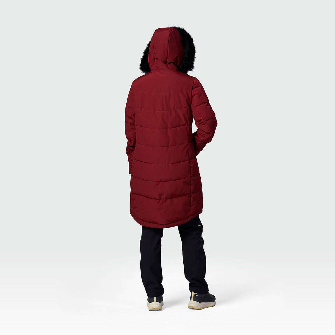 BU-6463SP women's insulated jacket long style TRYAN