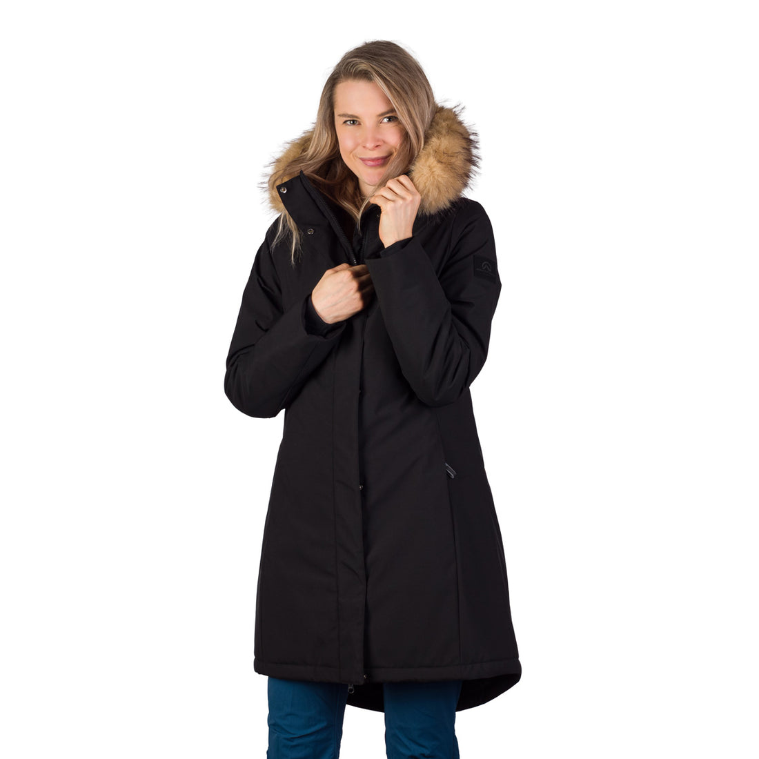 BU-6465SP women's insulated jacket long style GISEL
