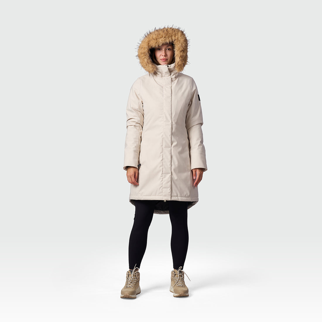 BU-6465SP women's insulated jacket long style GISEL