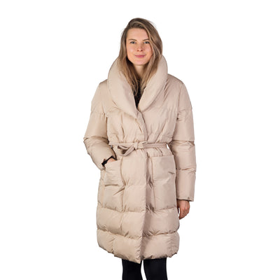 BU-6470SP women's urban long style insulated jacket SAMANTA