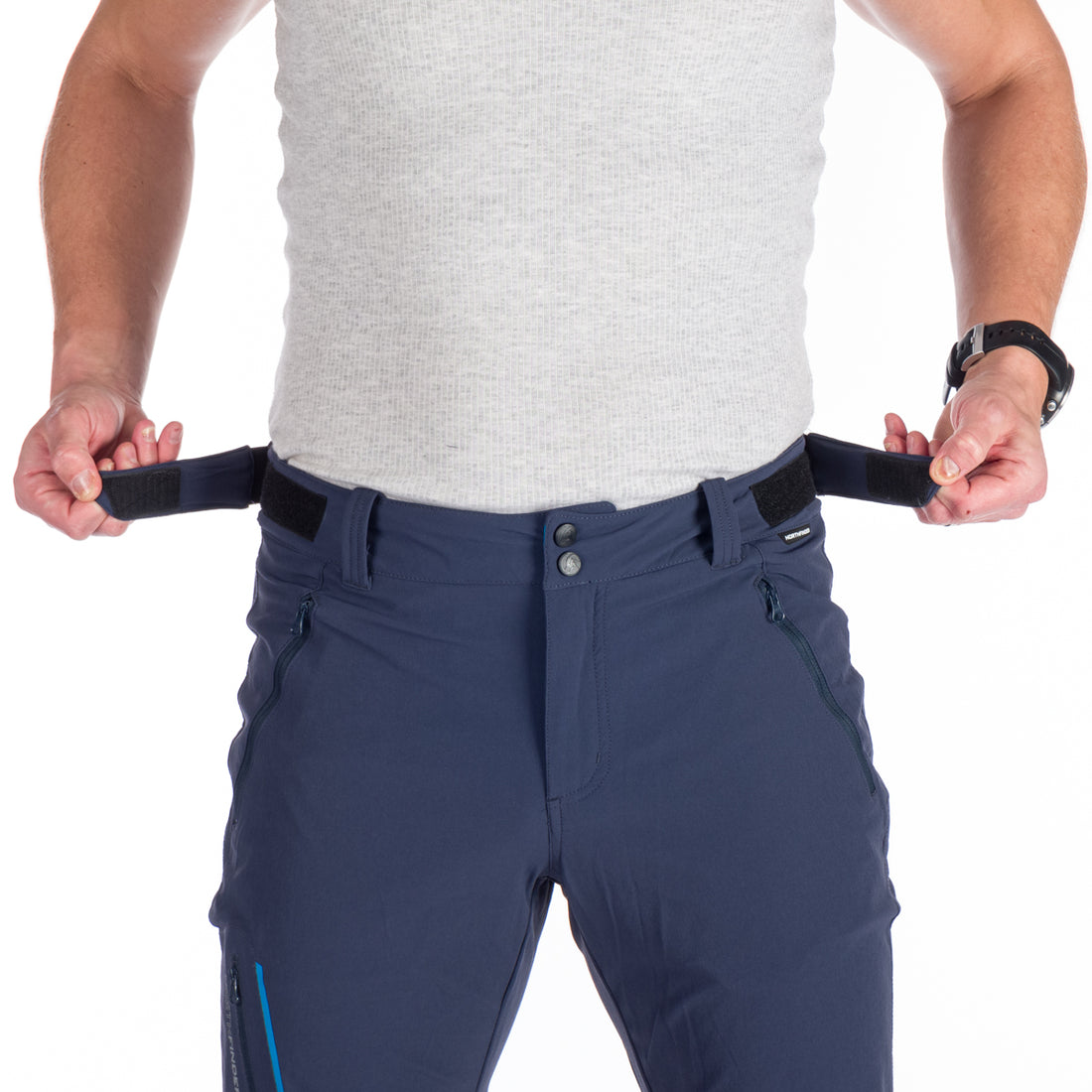 Men's hiking pants stretchy VERN
