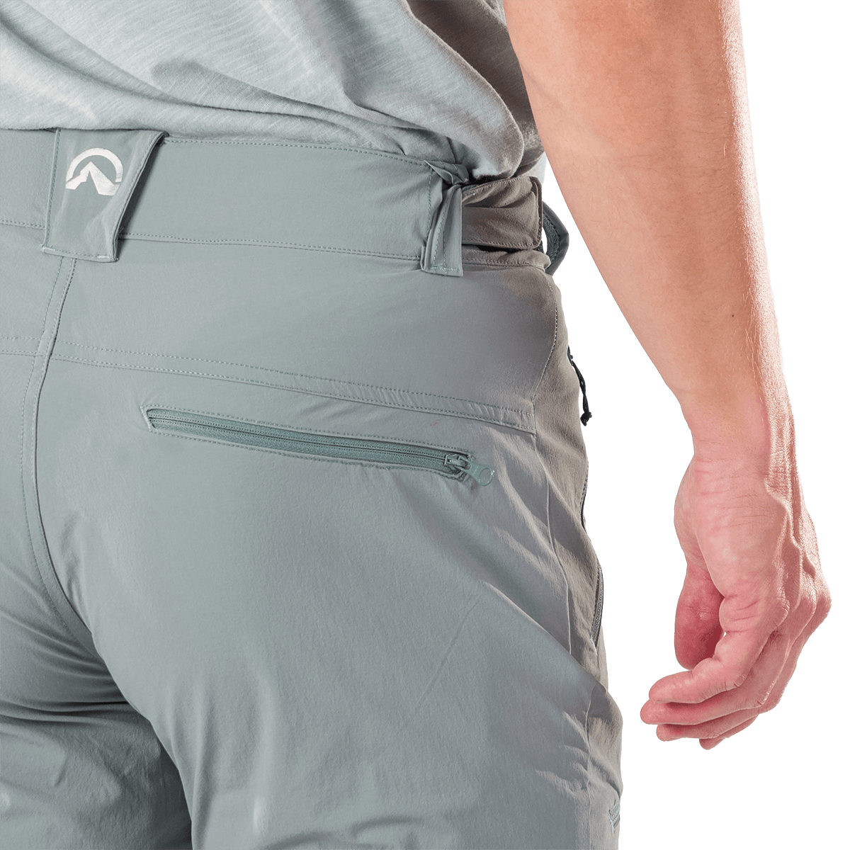 NORTHFINDER International Pánske turistické kraťasy – HERMOS - black / M