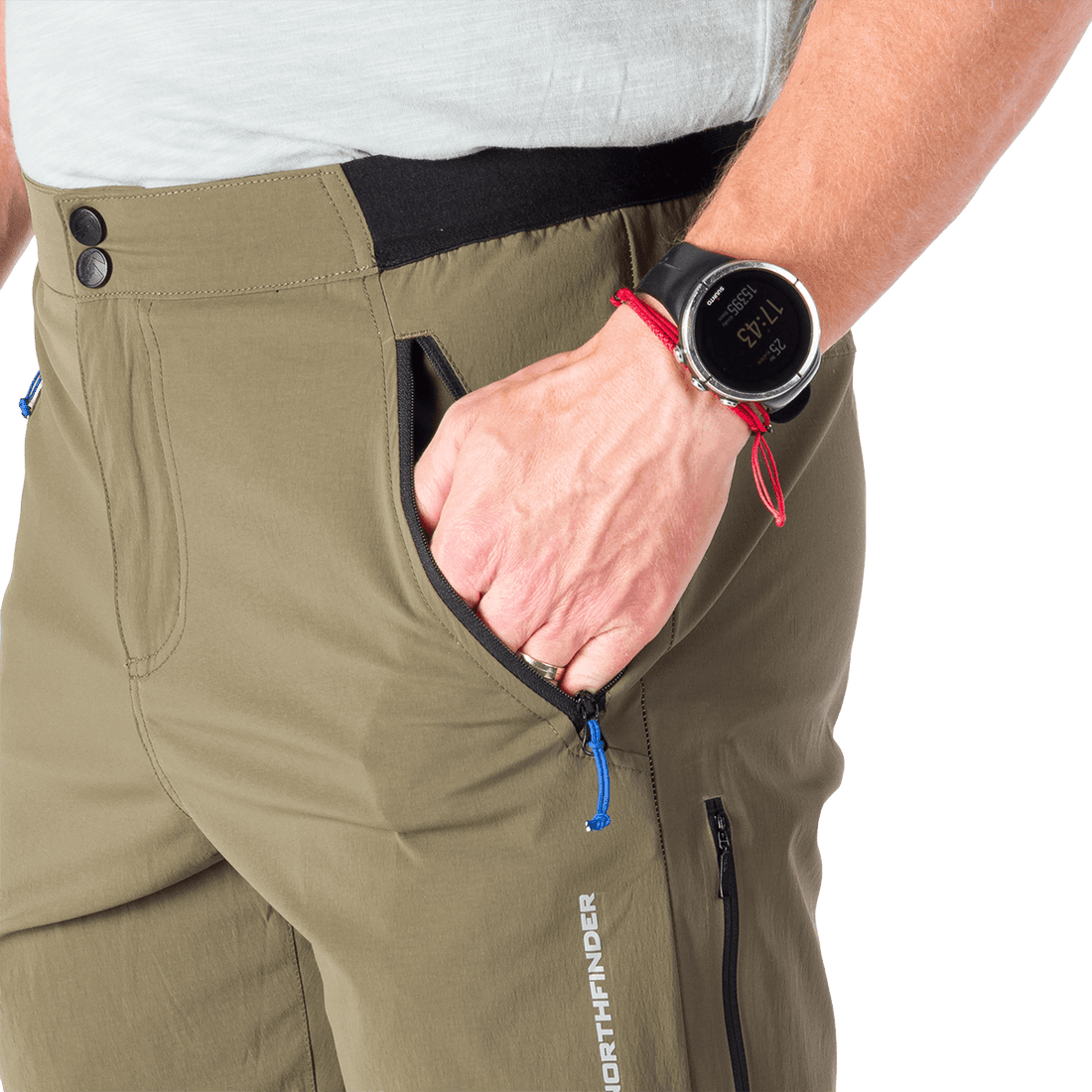 Men’s Hiking Shorts Ultra Lightweight Water-Repellent Stretch JACIN