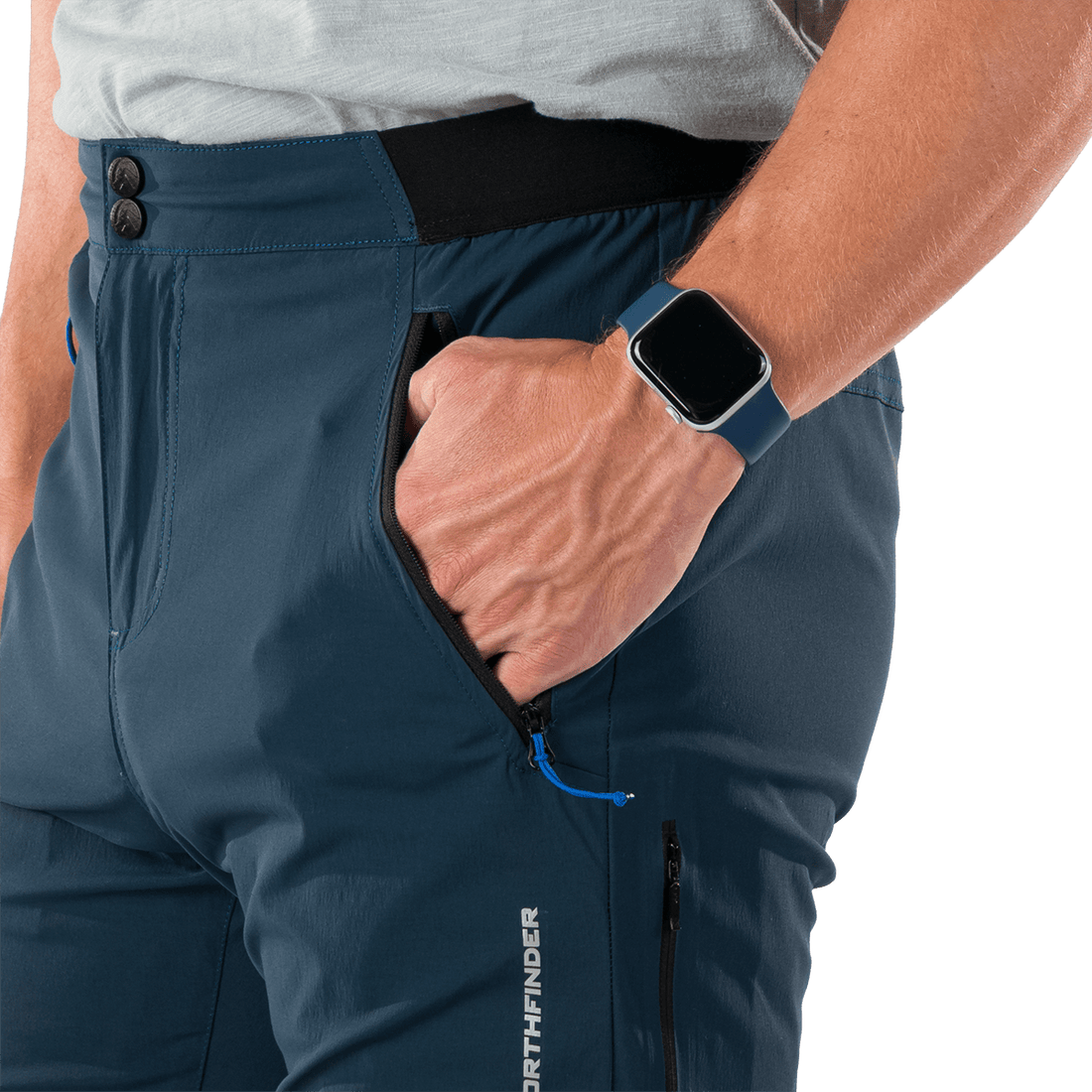 Men’s Hiking Shorts Ultra Lightweight Water-Repellent Stretch JACIN