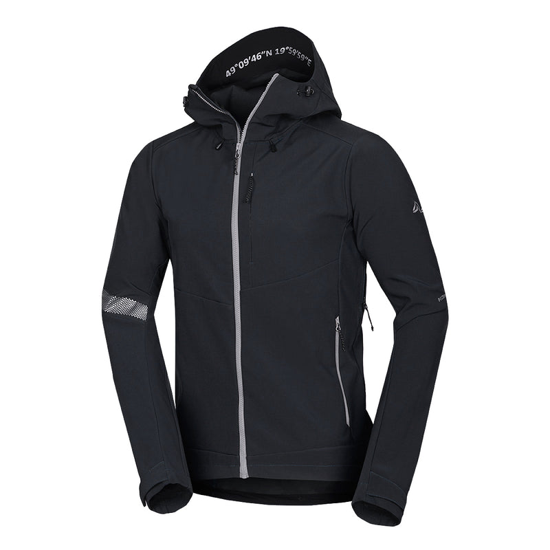Men's hiking softshell stretch jacket MONTE