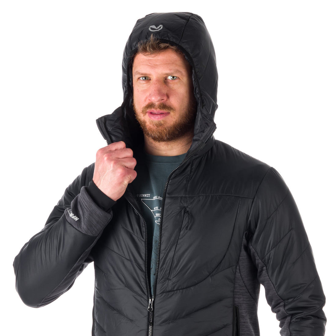 Men's hybrid jacket OTIS BU-5035OR