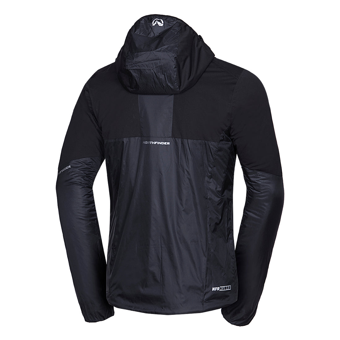 Men's insulated hybrid jacket KASHTON BU-5032OR