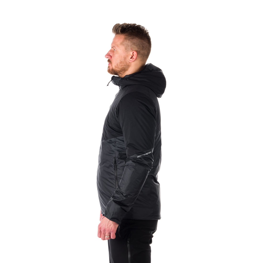Men's insulated hybrid jacket KASHTON BU-5032OR
