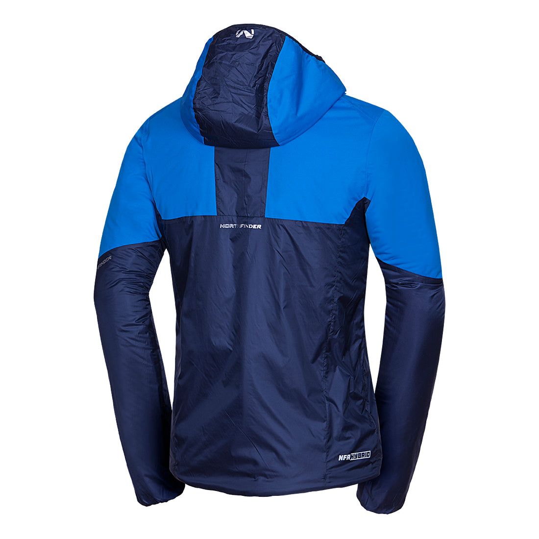 Men's insulated hybrid jacket KASHTON BU-5032OR