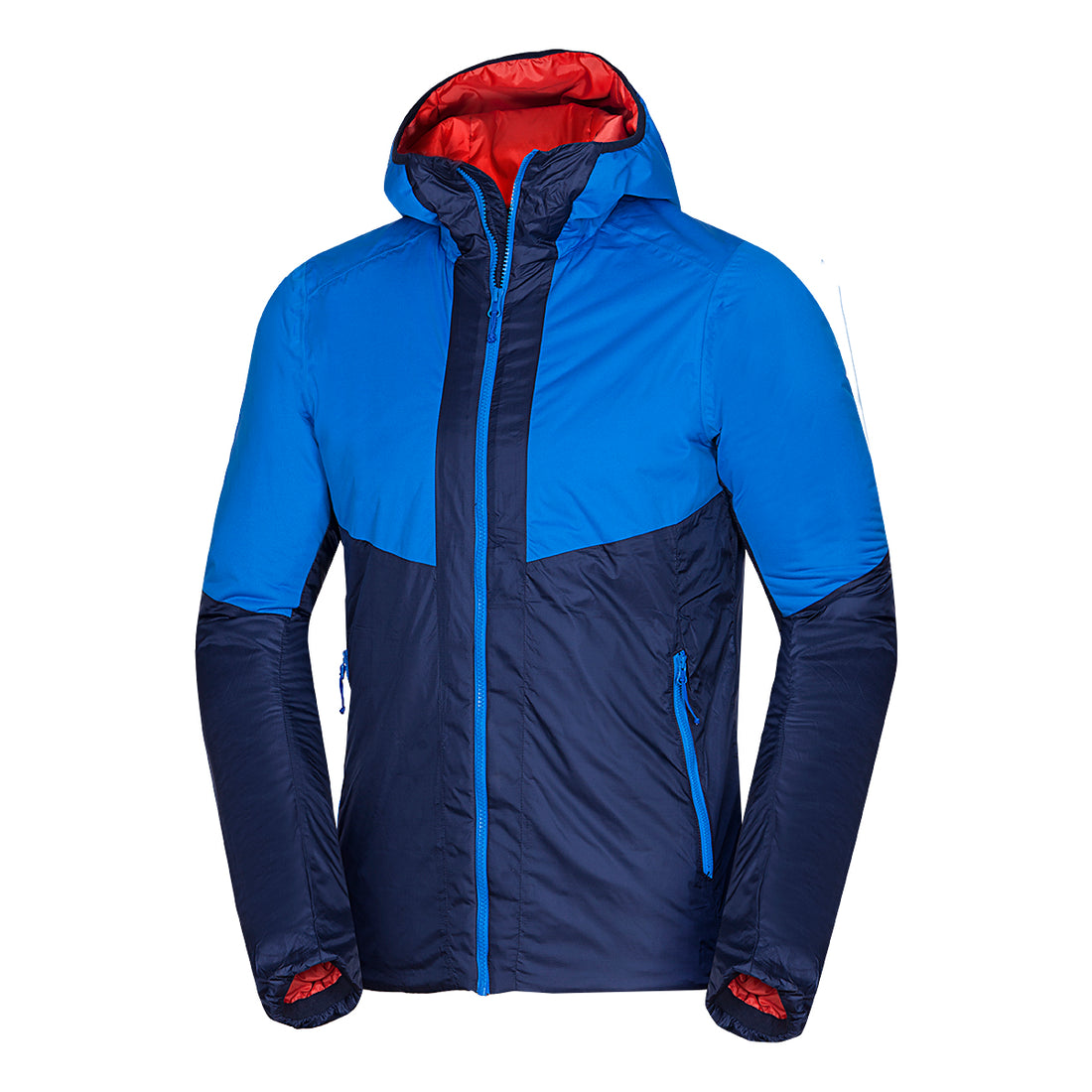 Men's insulated hybrid jacket KASHTON BU-5032OR