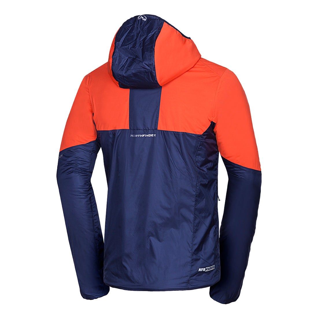 Men's insulated hybrid jacket KASHTON BU-5032OR