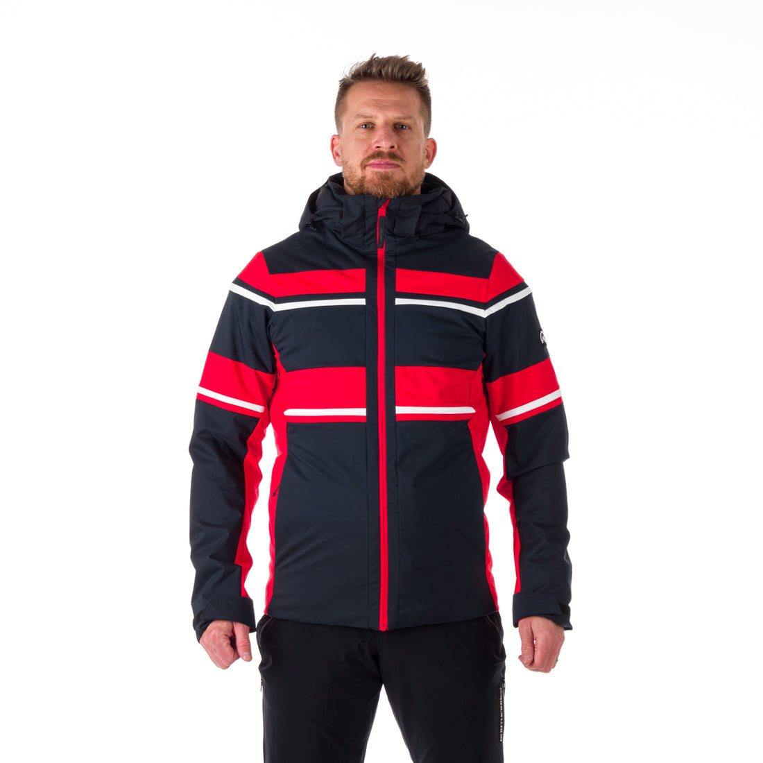 Men's insulated ski jacket BERNARD BU-5046SNW