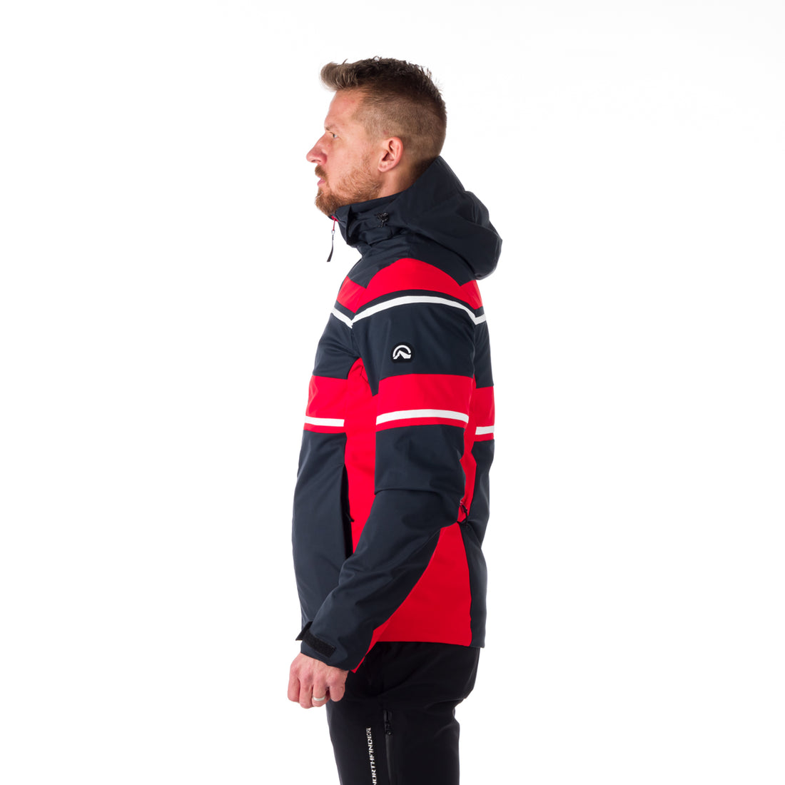 Men's insulated ski jacket BERNARD BU-5046SNW