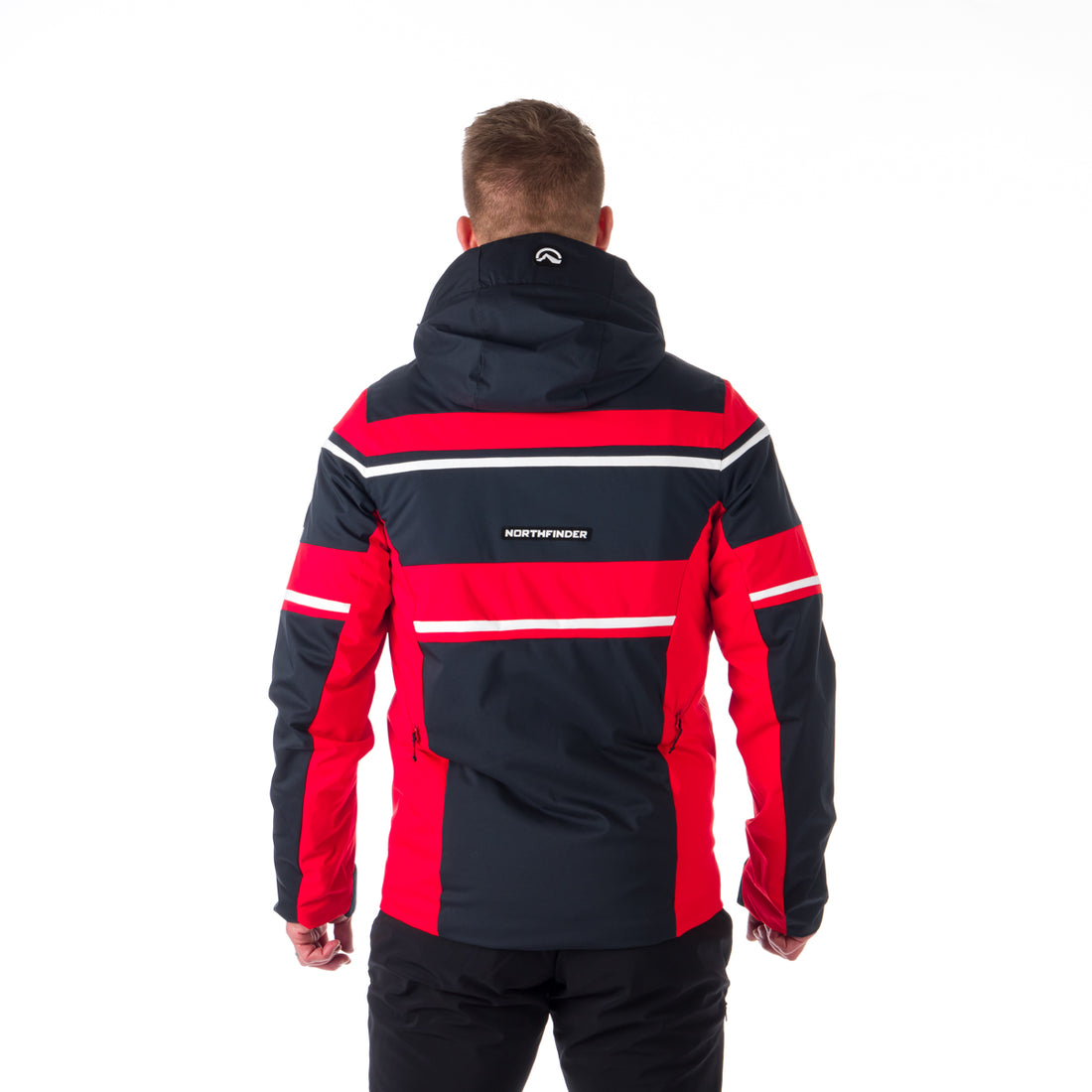 Men's insulated ski jacket BERNARD BU-5046SNW