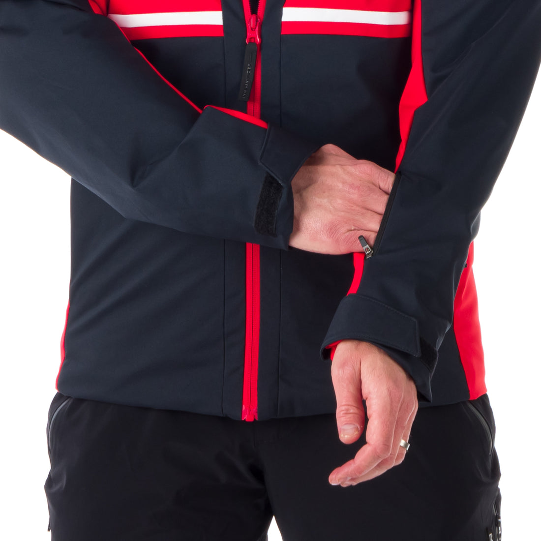 Men's insulated ski jacket BERNARD BU-5046SNW