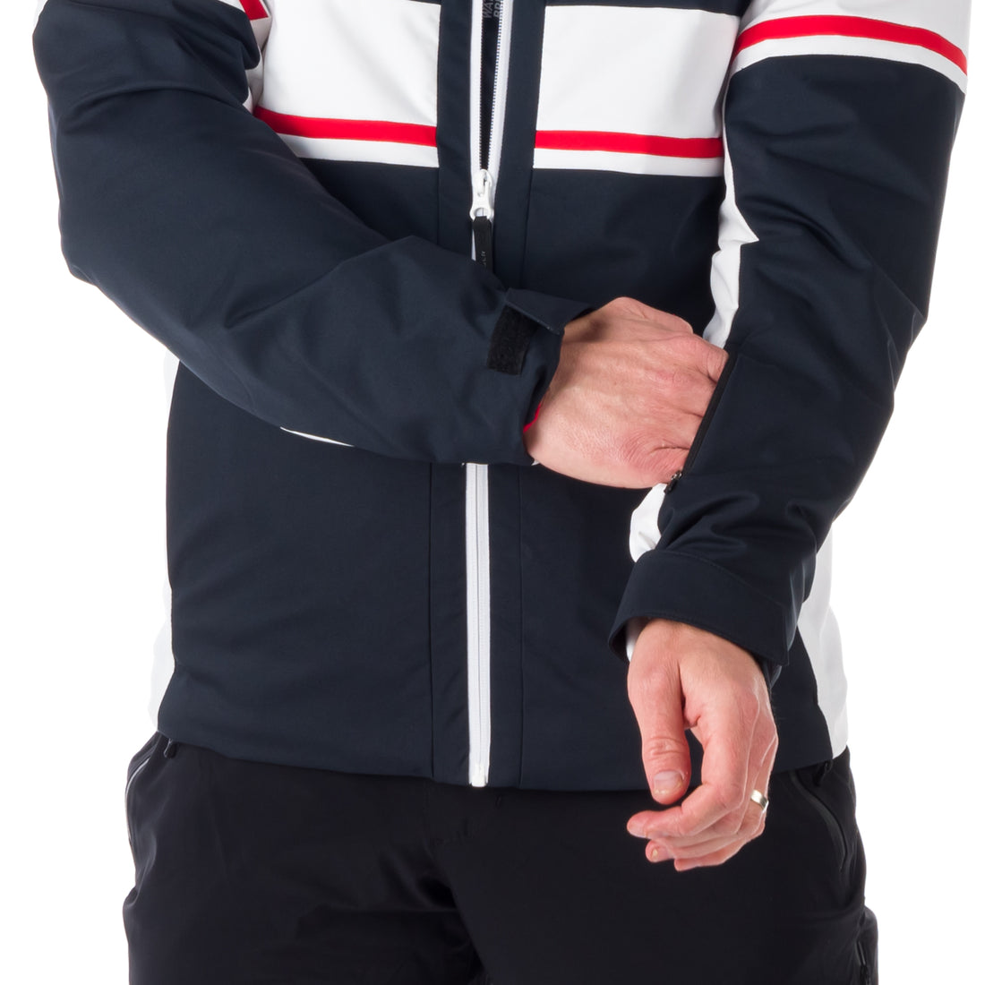 Men's insulated ski jacket BERNARD BU-5046SNW