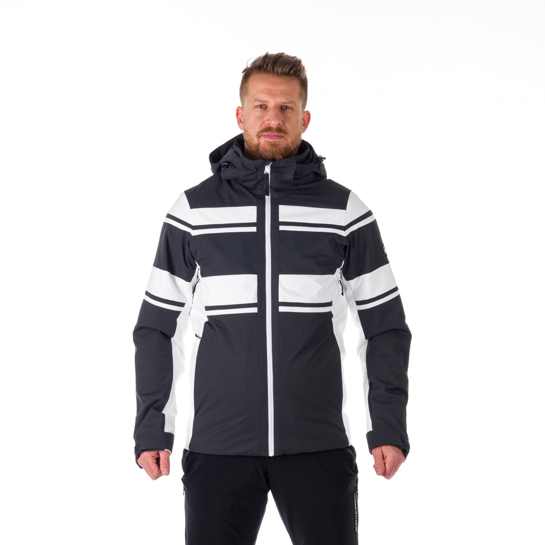 Men's insulated ski jacket BERNARD BU-5046SNW