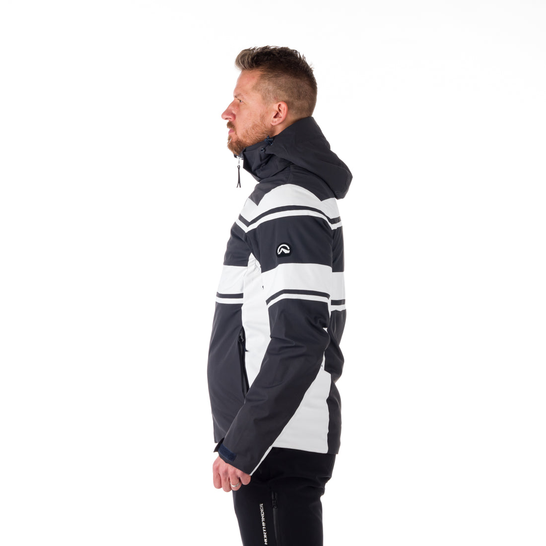 Men's insulated ski jacket BERNARD BU-5046SNW