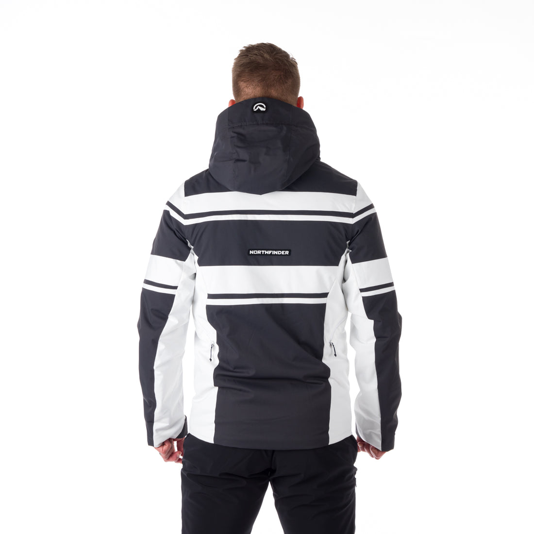 Men's insulated ski jacket BERNARD BU-5046SNW