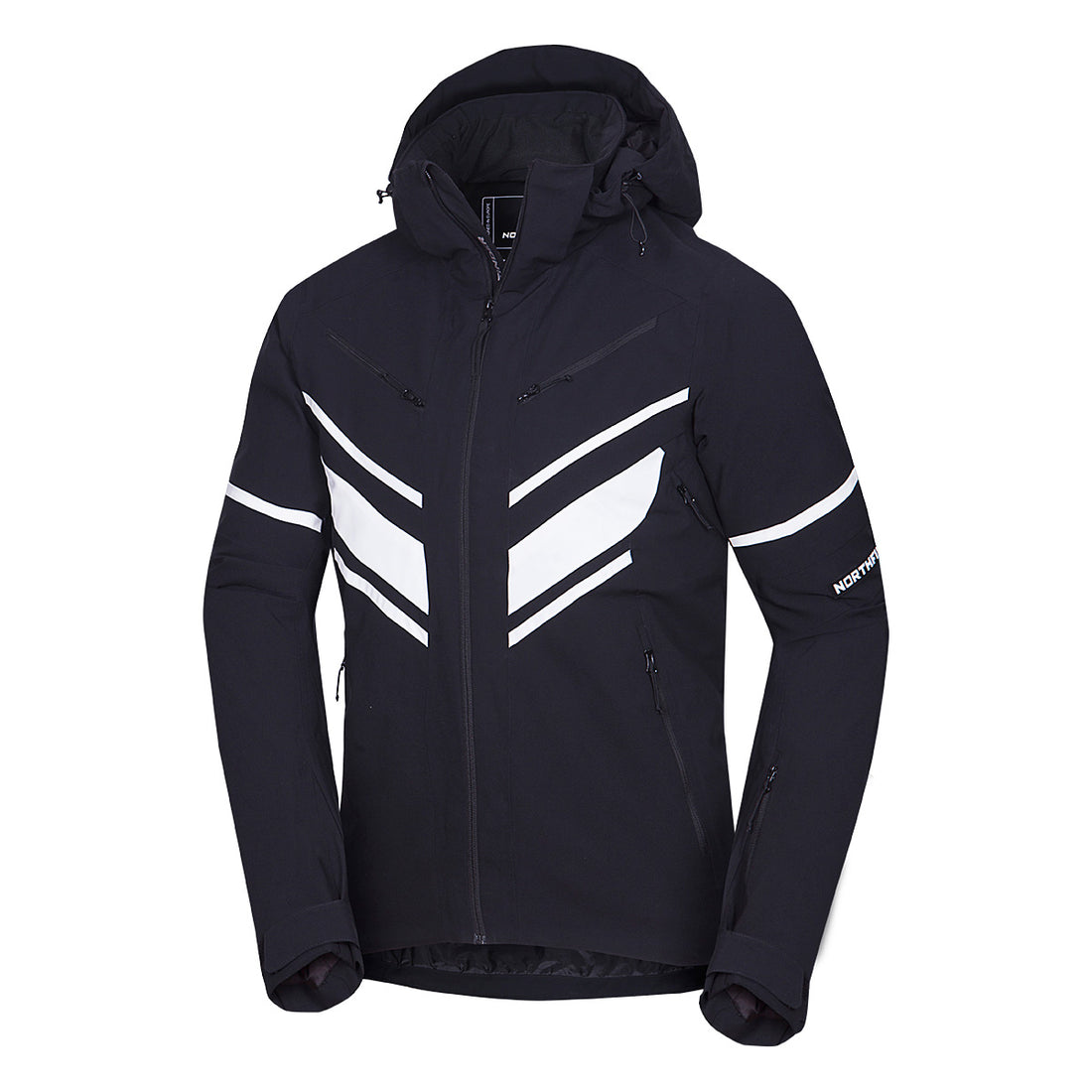 Men's insulated windproof ski jacket EARL