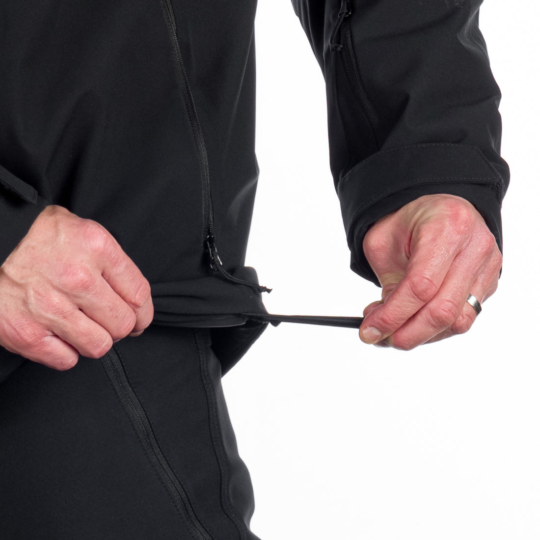 Men's insulated windproof ski jacket EARL