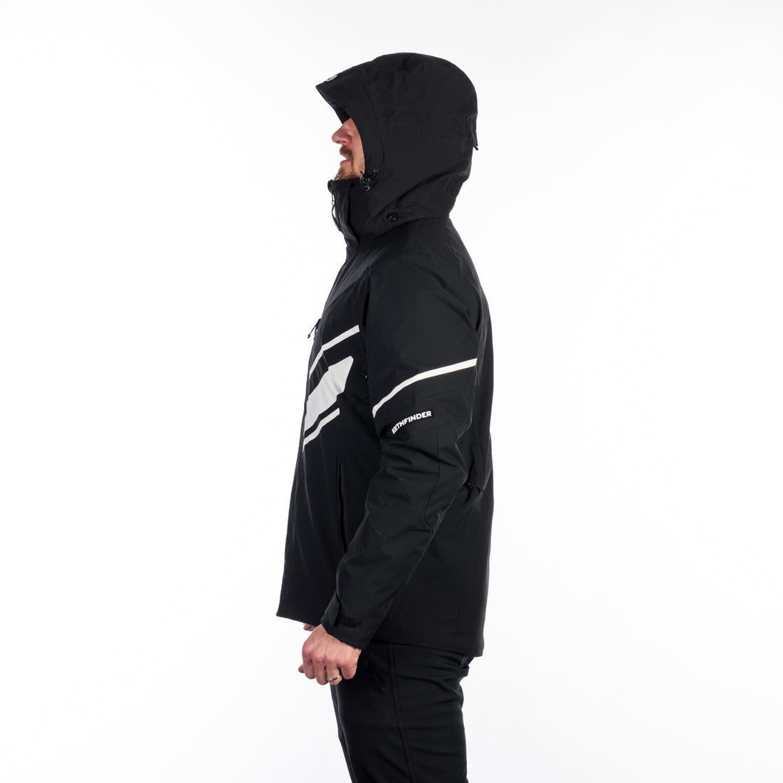 Men's insulated windproof ski jacket EARL