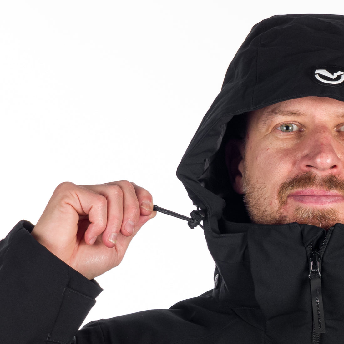 Men's insulated windproof ski jacket EARL