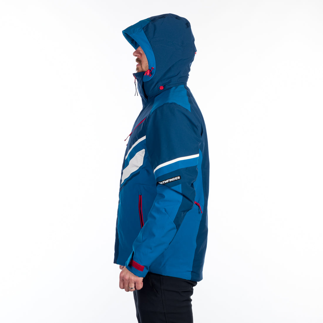 Men's insulated windproof ski jacket EARL