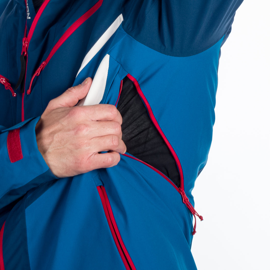 Men's insulated windproof ski jacket EARL